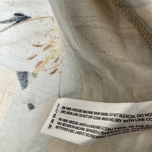 Denim & Flower Ricky Singh Hawaiian Short Sleeve Men's Button Up Sz Medium - Picture 6 of 7